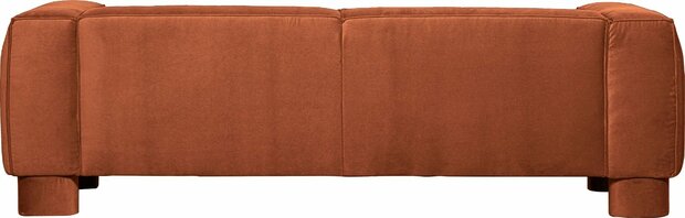 WOOOD bank Yeti oranje 74 x 240 x 97 cm