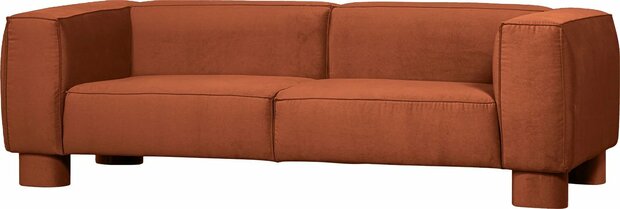 WOOOD bank Yeti oranje 74 x 240 x 97 cm
