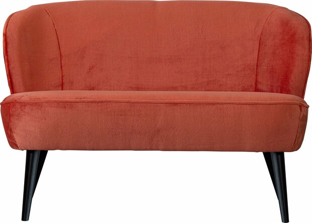 WOOOD 2 zits bank Sara rood 72 x 110 x 73 cm