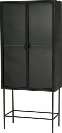 Intratuin kast Luc zwart 80 x 41 x 182 cm