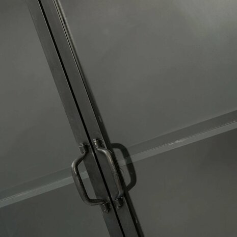 Intratuin kast Luc zwart 80 x 41 x 182 cm